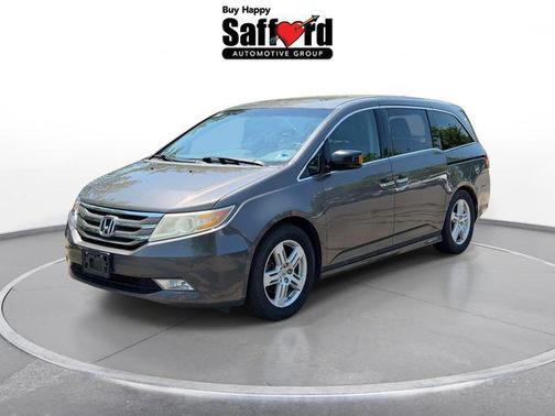 Polished Metal Metallic 2012 Honda Odyssey Touring Elite