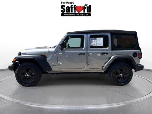 Billet Silver Metallic Clearcoat 2021 Jeep Wrangler Unlimited Sport