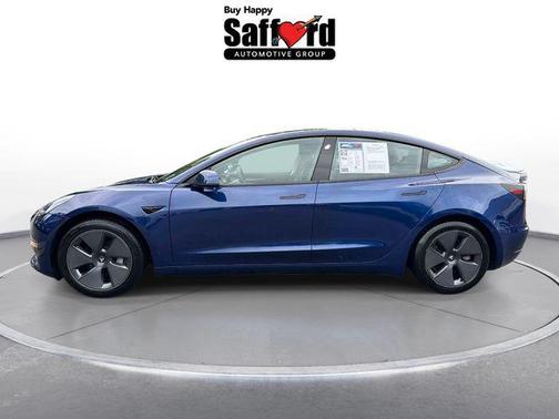 Deep Blue Metallic 2022 Tesla Model 3 Long Range