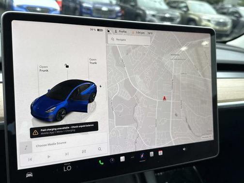 Deep Blue Metallic 2022 Tesla Model 3 Long Range