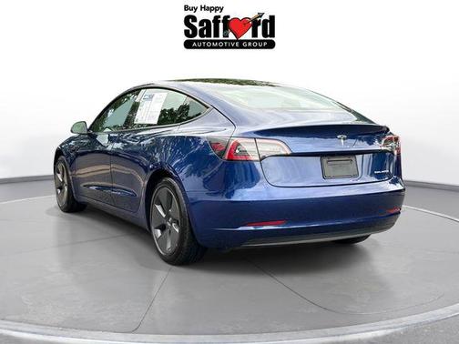 Deep Blue Metallic 2022 Tesla Model 3 Long Range