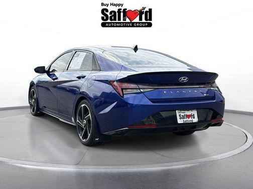 Intense Blue 2021 Hyundai ELANTRA N Line