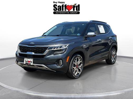 Gravity Gray 2021 Kia Seltos SX