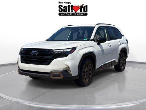 Crystal White Pearl 2025 Subaru Forester Sport