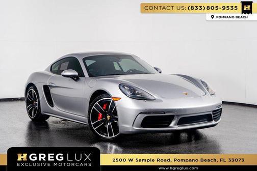 GT Silver Metallic 2024 Porsche 718 Cayman S