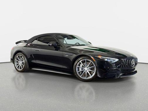 Obsidian Black Metallic 2023 Mercedes-Benz AMG SL 43 Base
