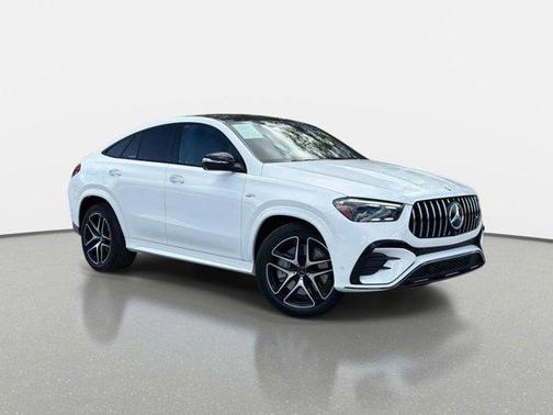 White 2025 Mercedes-Benz AMG GLE 53 4MATIC+ Coupe