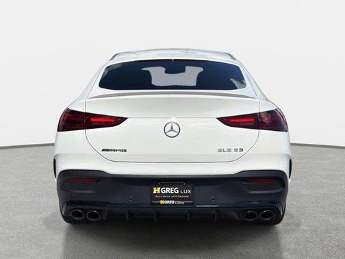 White 2025 Mercedes-Benz AMG GLE 53 4MATIC+ Coupe