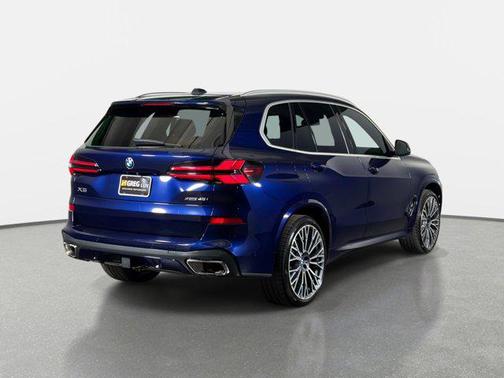 Marina Bay Blue Metallic 2024 BMW X5 xDrive40i