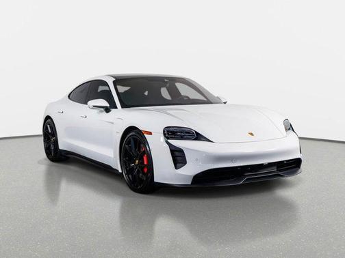 Carrara White Metallic 2024 Porsche Taycan GTS