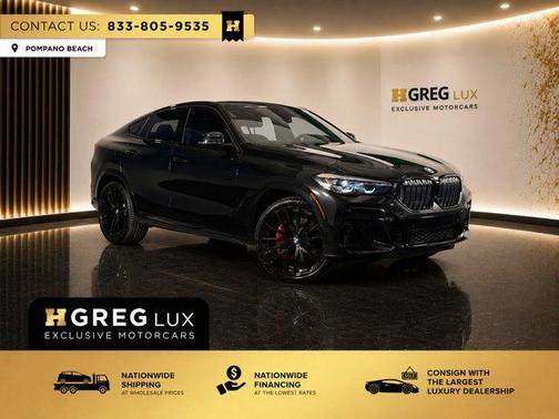 Black 2023 BMW X6 xDrive40i