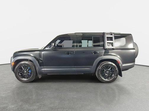 Santorini Black Metallic 2023 Land Rover Defender 130 SE
