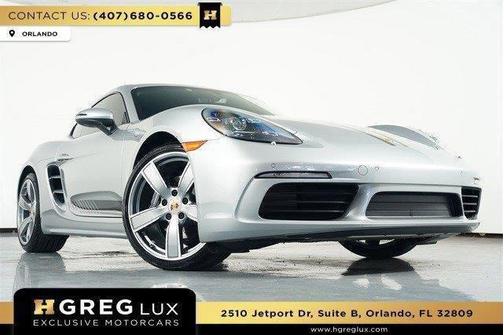 GT Silver Metallic 2025 Porsche 718 Cayman Style Edition