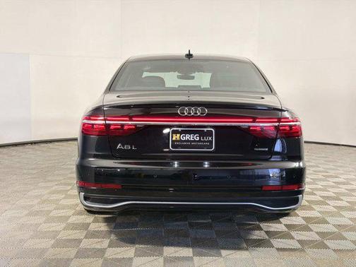 Mythos Black Metallic 2023 Audi A8 L 55 TFSI quattro Tiptronic