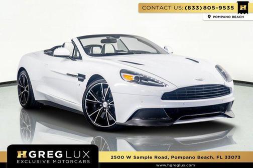 2017 Aston Martin Vanquish Volante S