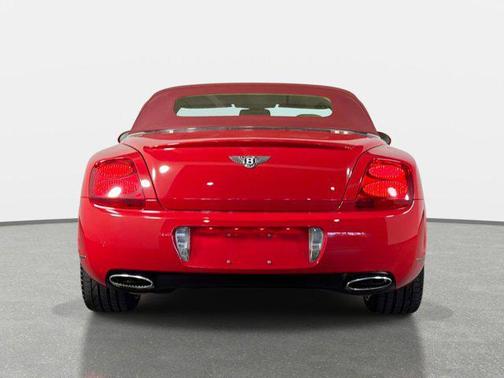 Red 2010 Bentley Continental GTC Speed