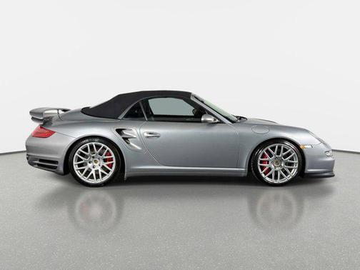 GT Silver Metallic 2008 Porsche 911 Turbo Cabriolet