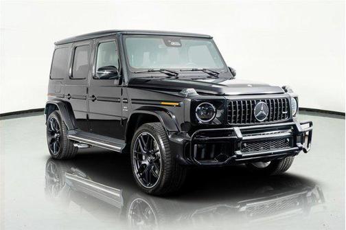 Obsidian Black Metallic 2025 Mercedes-Benz AMG G 63 G 63 AMG