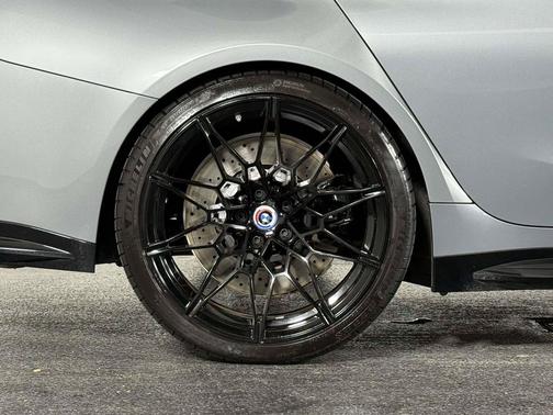 Skyscraper Gray Metallic 2023 BMW M3 Competition xDrive