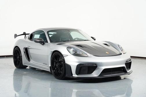 GT Silver Metallic 2023 Porsche 718 Cayman GT4 RS