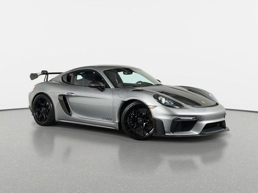 GT Silver Metallic 2023 Porsche 718 Cayman GT4 RS