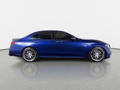 Blue 2021 Mercedes-Benz AMG E 63 S 4MATIC+
