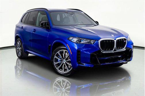 Marina Bay Blue Metallic 2025 BMW X5 M60i