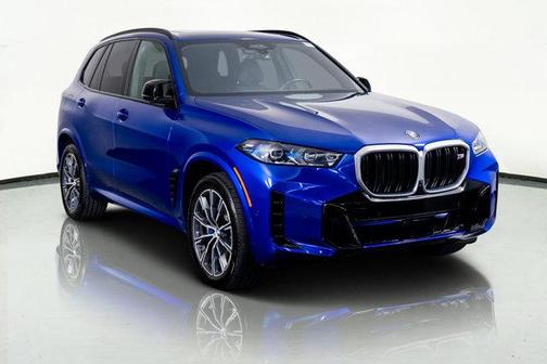 Marina Bay Blue Metallic 2025 BMW X5 M60i