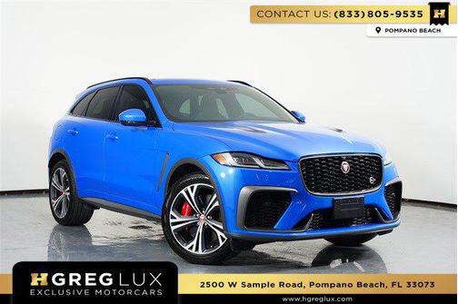 2021 Jaguar F-PACE SVR P550 AWD Automatic