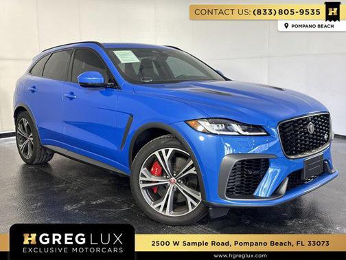 2021 Jaguar F-PACE SVR P550 AWD Automatic