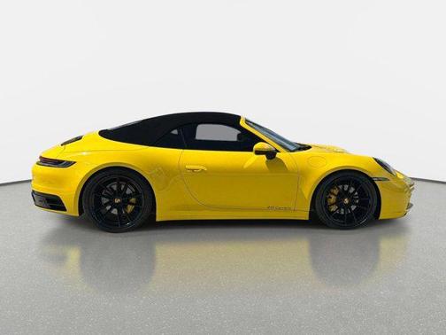 Racing Yellow 2022 Porsche 911 Carrera