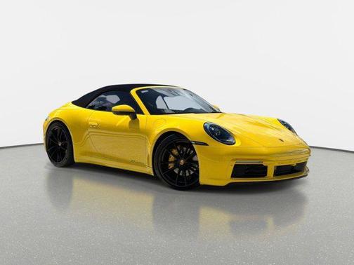 Racing Yellow 2022 Porsche 911 Carrera