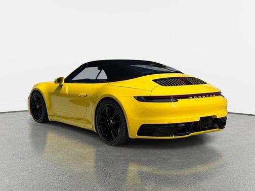 Racing Yellow 2022 Porsche 911 Carrera
