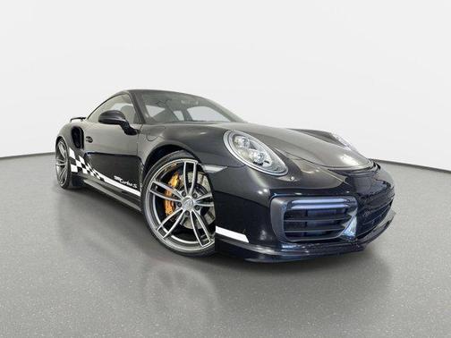 Jet Black Metallic 2018 Porsche 911 Turbo