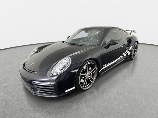 Jet Black Metallic 2018 Porsche 911 Turbo