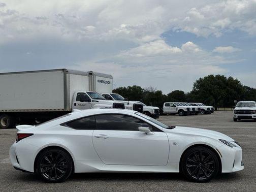 Ultra White 2023 Lexus RC 350 F Sport