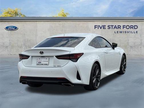 Ultra White 2023 Lexus RC 350 F Sport