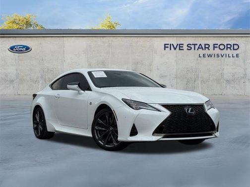 Ultra White 2023 Lexus RC 350 F Sport