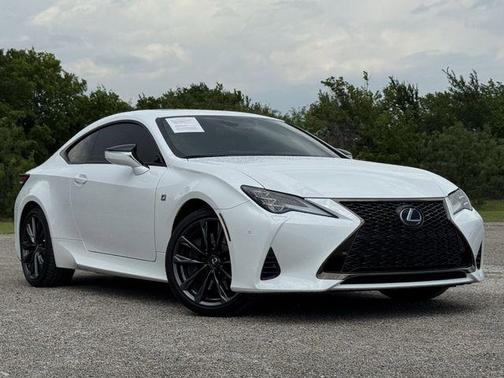 Ultra White 2023 Lexus RC 350 F Sport