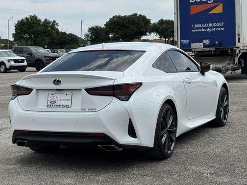 Ultra White 2023 Lexus RC 350 F Sport