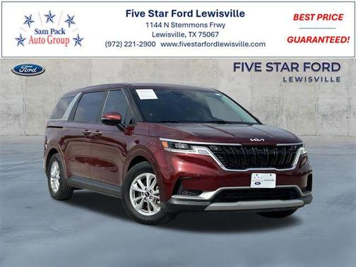 Flare Red 2022 Kia Carnival LXS