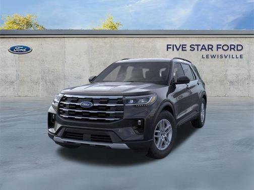 AGATE BLACK METALLIC 2026 Ford Explorer Active
