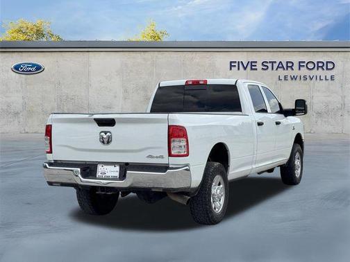 Bright White Clearcoat 2023 RAM 3500 Tradesman Crew Cab 4x4 8' Box