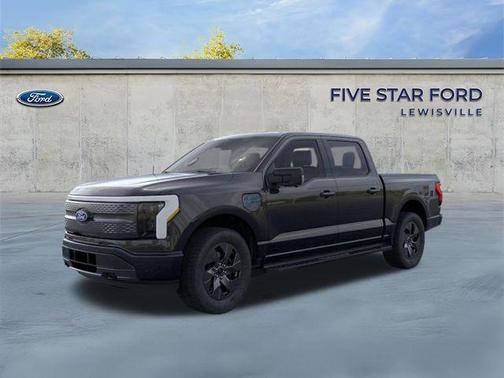 AGATE BLACK METALLIC 2025 Ford F-150 Lightning Flash