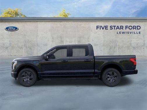 AGATE BLACK METALLIC 2025 Ford F-150 Lightning Flash