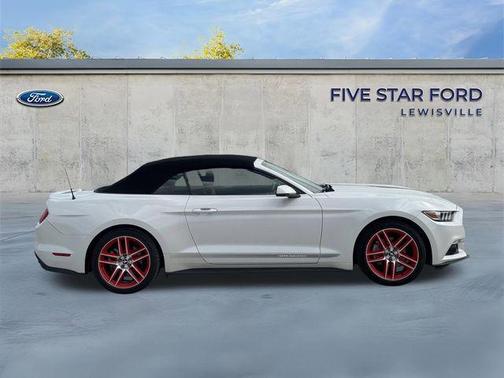 WHITE PLATINUM 2017 Ford Mustang EcoBoost Premium