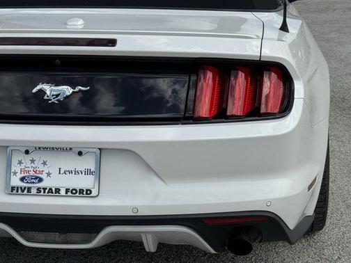 WHITE PLATINUM 2017 Ford Mustang EcoBoost Premium