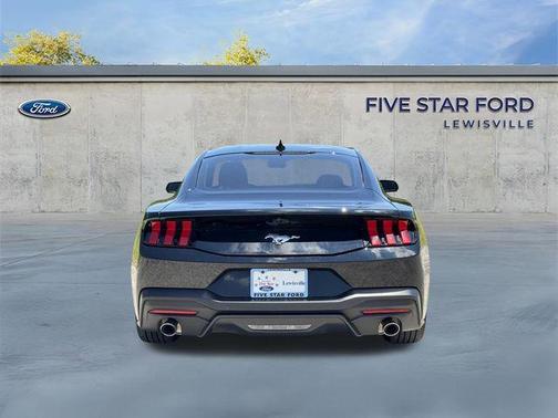 SHADOW BLACK 2025 Ford Mustang EcoBoost