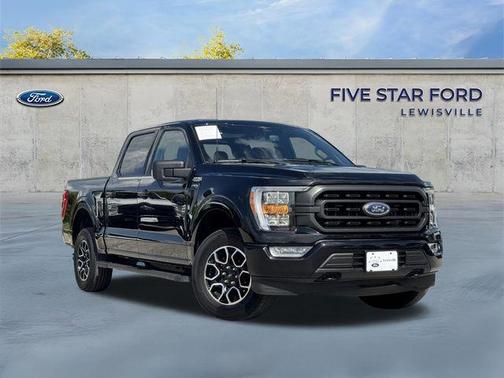 AGATE BLACK METALLIC 2023 Ford F-150 XLT