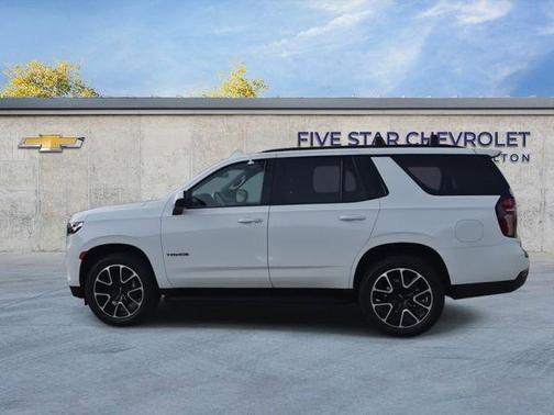 Summit White 2023 Chevrolet Tahoe 4WD RST